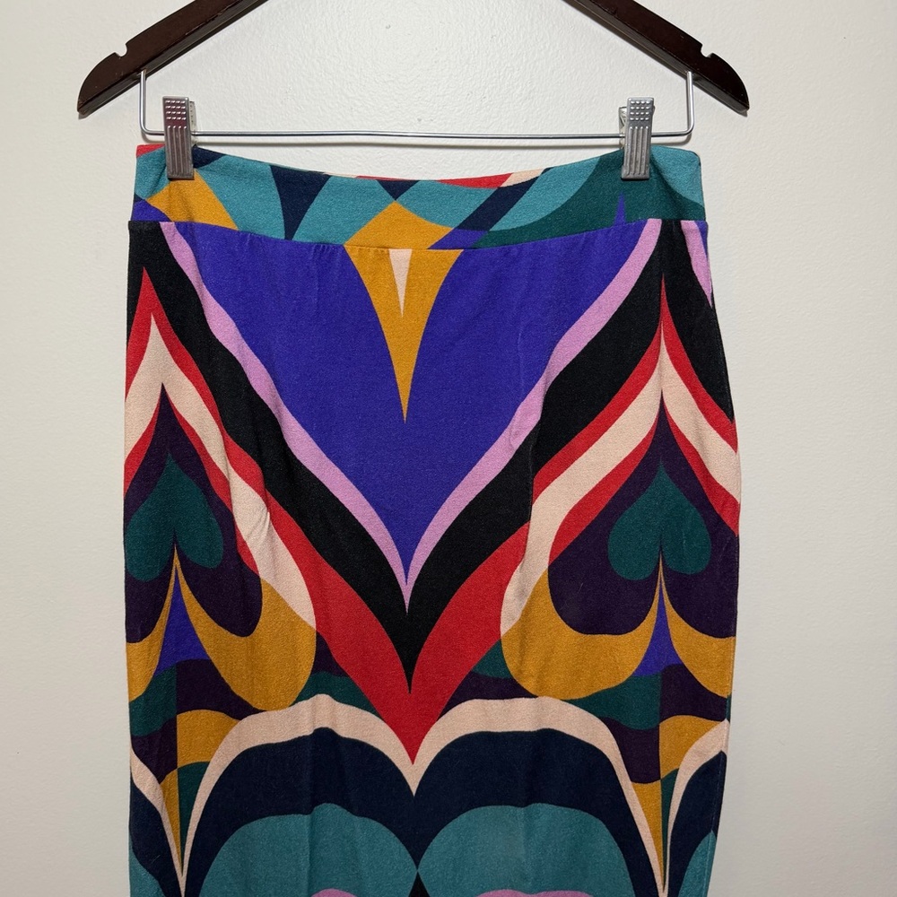 Farm Rio for Anthropologie Kaliya Midi Skirt - Picture 2 of 9